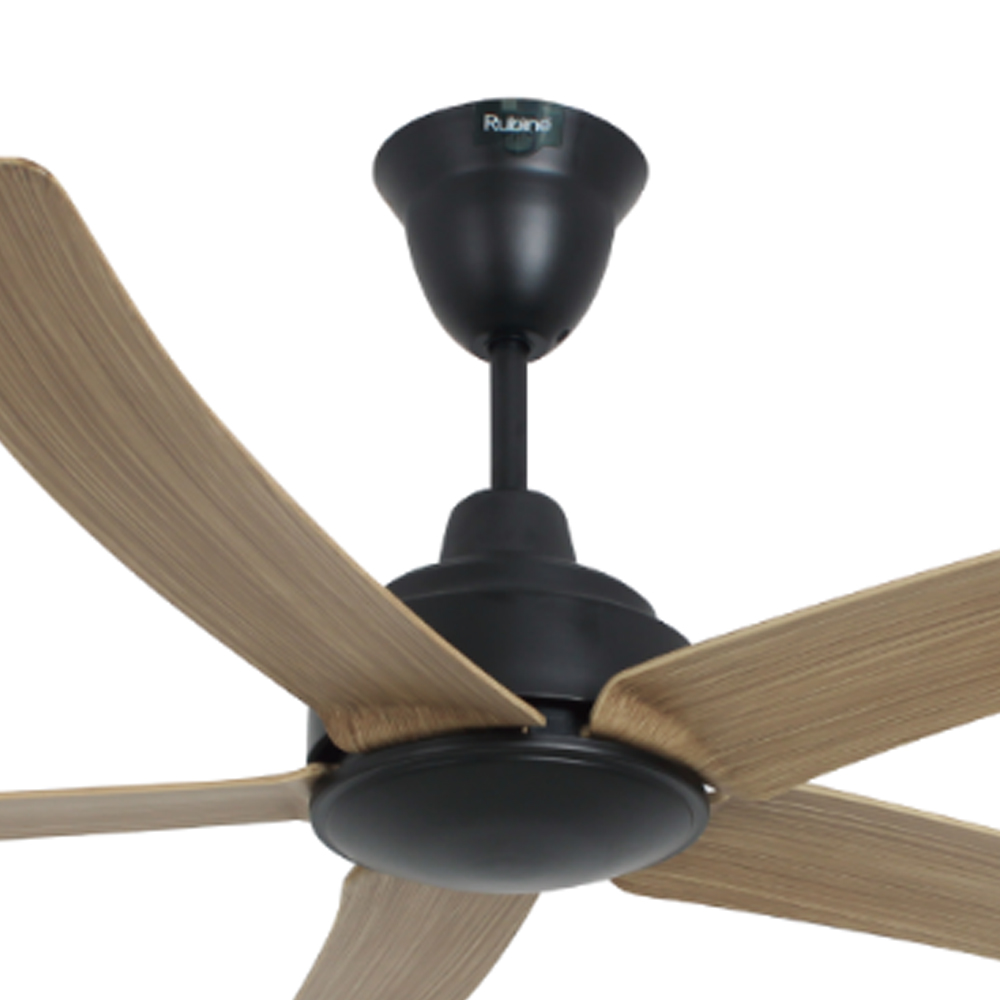 CEILING FAN RCF-ARIA53-5B-BC RUBINE ABS  BLACK CHESTNUT 53 INCH